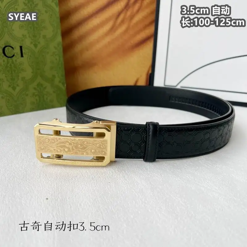 Gucci belt 35mmX100-125cm 8L97